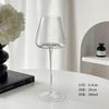 European-style Large-Bellied Burgundy Red Wine Glass Luxury And High-end Feel Home Crystal Glass Stemmed Wine Glass