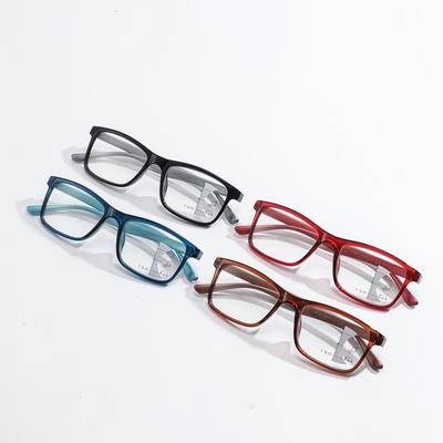 Unisex Anti-Blue Light Progressive Multifocal Reading Glasses for Near and Far