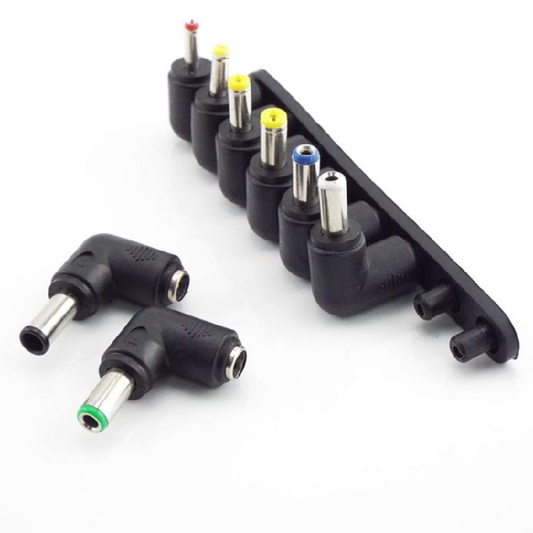 Set of 8pcs/10pcs Universal Power Adapter Tips Converter Connectors for Enhancing Laptops Connection