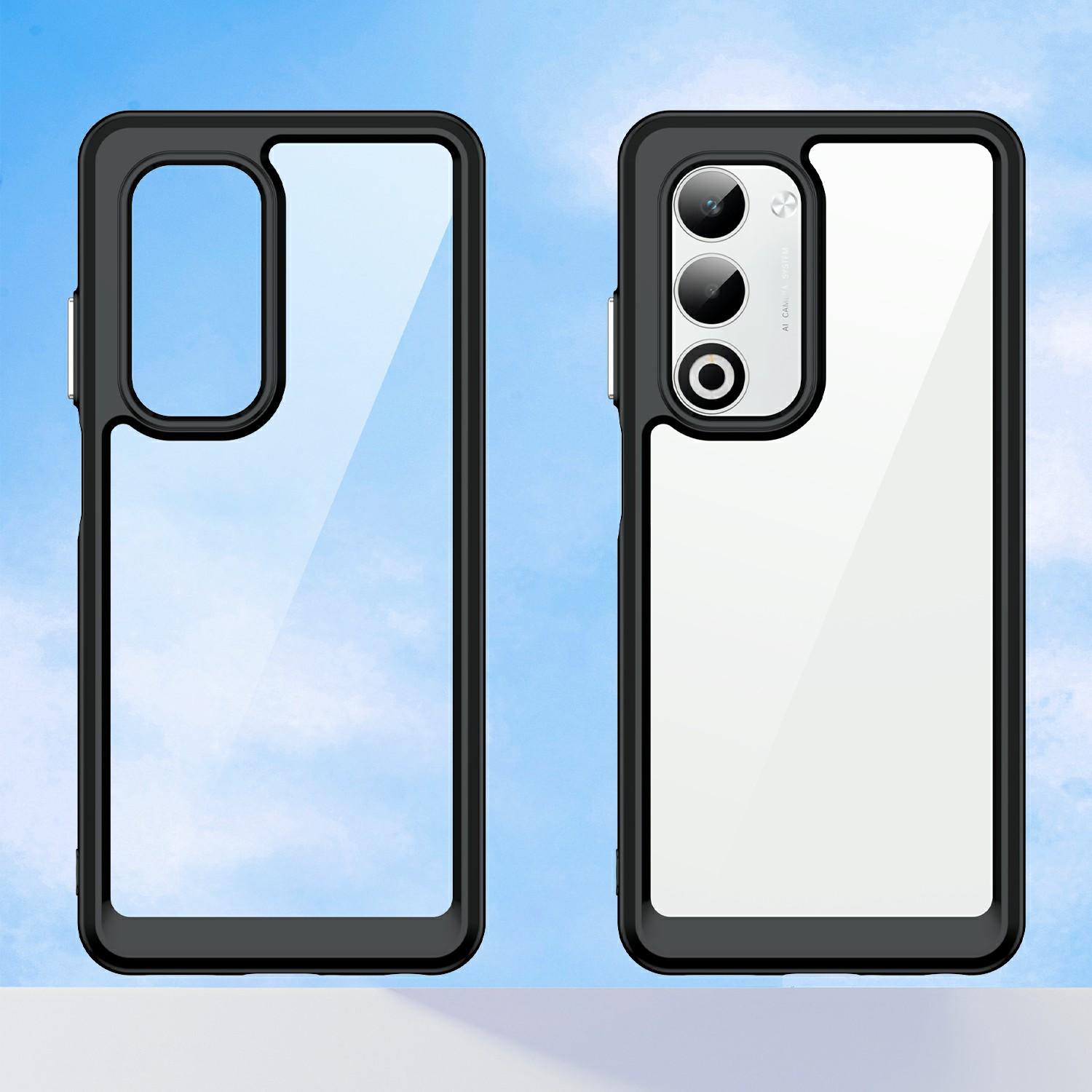 

For Oppo A5 5G/A5 4G Case TPU+Acrylic Protective Clear Phone Cover C