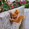 Ornaments Climbing Rope Squirrels Statue Creative Monkey Figurine  Home Decoration