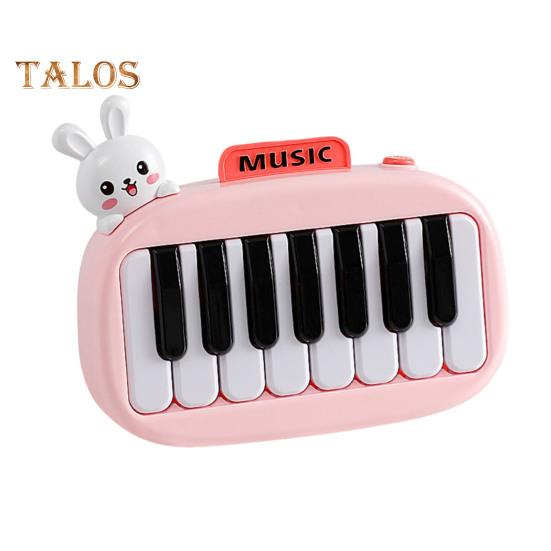 15 kláves kapesní piano mini elektronické piano s podsvícenými klávesami pro děti přenosný hudební nástroj hračka pro ranou dětskou výchovu