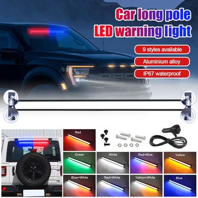 Strobe Police Lights LED For Auto Emergency Grill Warning Lamp 80 Led Windshield Bar Traffic Advisor Flashlight Car Accessories