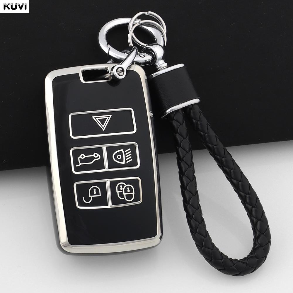 NEW TPU Car Remote Key Case Cover for Land Rover Range Rover Evoque Discovery Sport Velar for Jaguar XE E-PACE XF Accessories