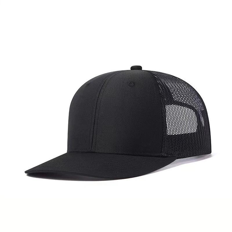 New Hot Sale Unisex Cap Slight Curved Brim Style Trucker Hat Men & Women Casual Outdoor Breathable Summer Cap