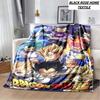 Fashion Art Print Comics D-Dragons B-Balls Blanket Bedroom Sofa Bed Sheet Outdoor Car Travel Hotel Portable Plush Cover Blanket