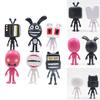 Cute Pvc Siren Head Models 6 Pcs Big Head Siren Tv Hand Ornaments