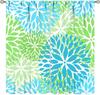 Colorful Floral Curtains Dahlia Flower Window Treatments Living Room Bedroom Kitchen Bohemian Light Blocking Made Of Polyester Sitting Treatment