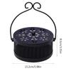 Hangings Mozzie Spirals Holder Mozzie Coiled Box with Handle and Lid For Travel