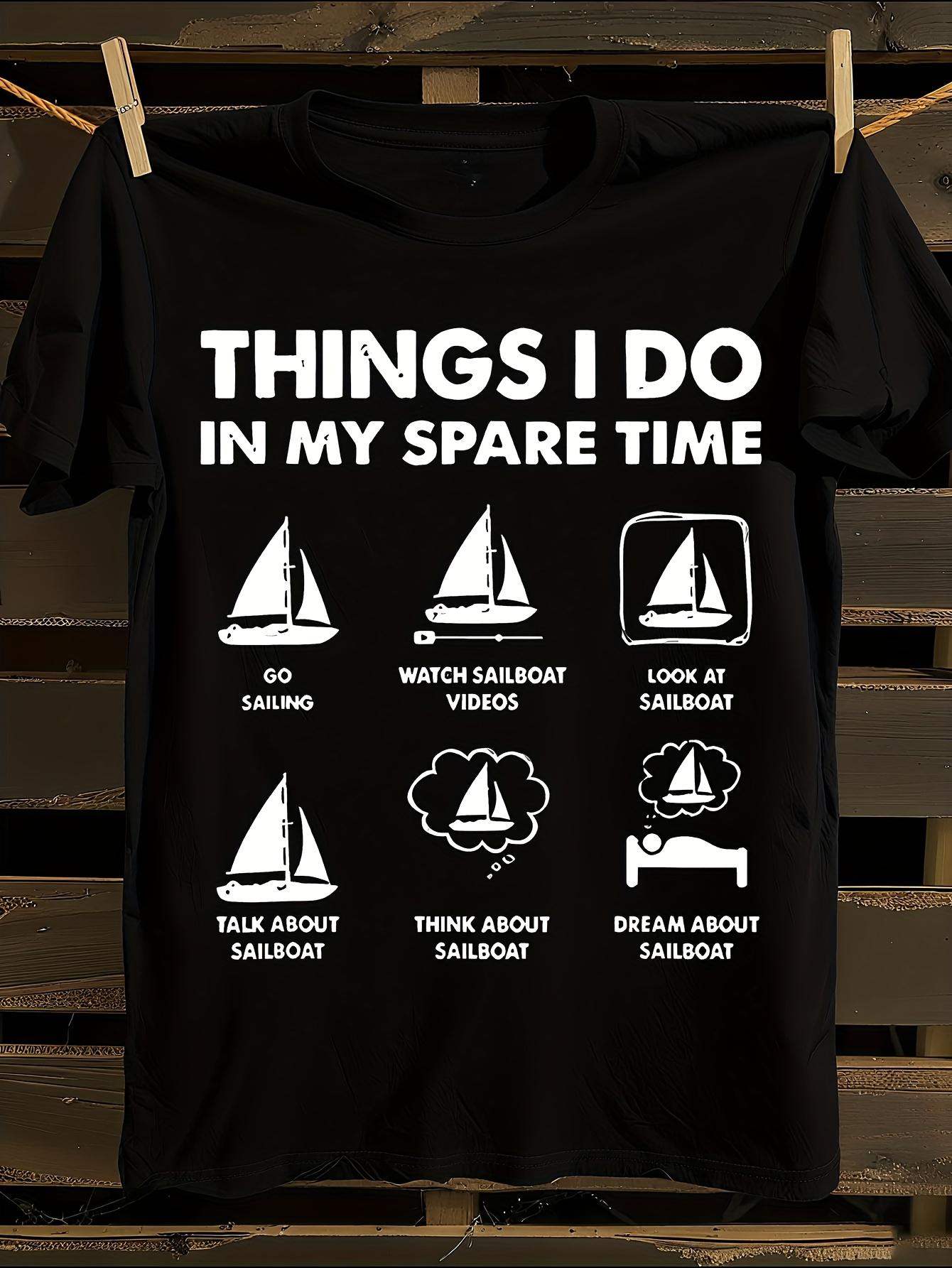 s Sailing Enthusiast T-shirt XL