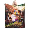 Покрывало для игры Dispatch Blanket Cover Invisigal Водяной Мальчик Шерстяное Пледовое Покрывало Декор для Путешествий на Самолете Ультрамягкое Теплое Покрывало на Кровать