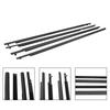 7573012300 7571002210 4Pcs Window Weatherstrip Rear Door Moulding Trim Seal Belt Sealing Strips For Toyota Corolla 2009-2012
