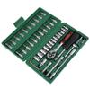 Cricchetto con spinta 46 pz/set Kit chiave dinamometrica a cricchetto Set di chiavi durevoli a bussola da 1/4 di pollice