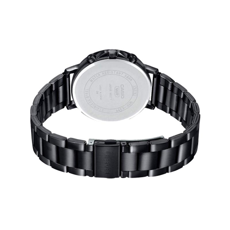 Casio STANDARD Series Casual Retro 50 Meters Waterproof Quartz Movement Stainless Steel Strap Japanese and Korean Watch Men's Watch MTP-E321B-1AV