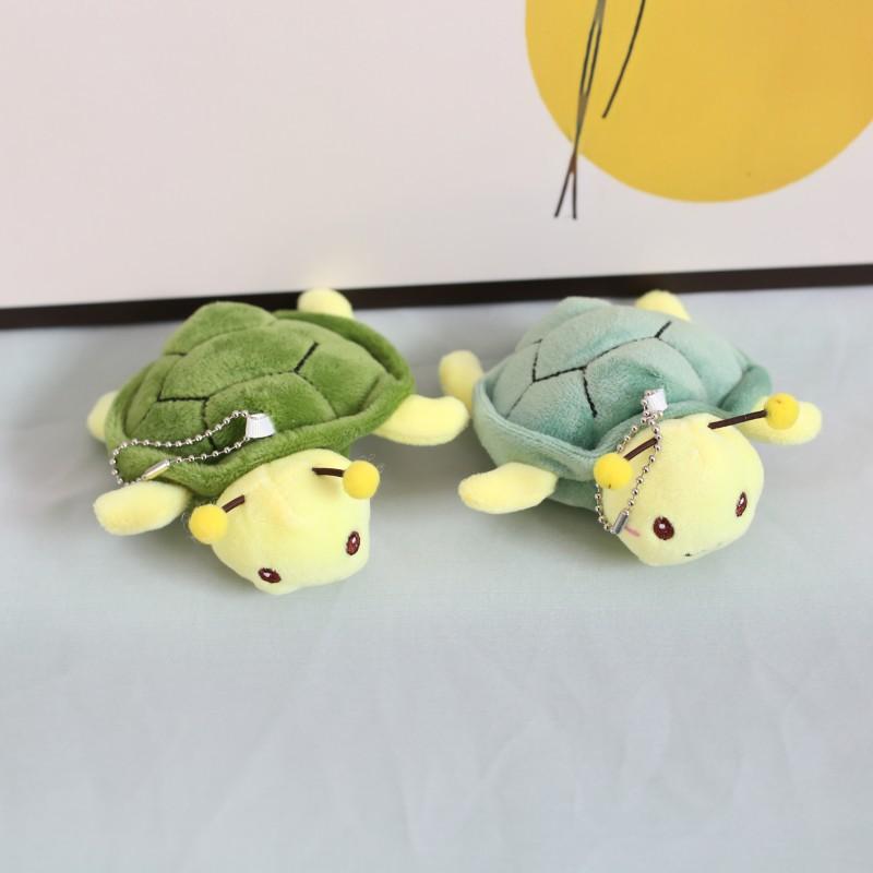 Cute New Cute Little Turtle Plush Toy Pendant Cartoon Turtle Honey Bag Hanging Keychain