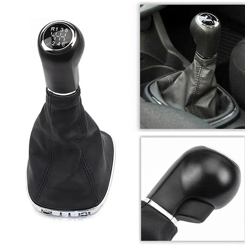 6 Speed Manual Gear Shift Knob Shifter Gaiter Boot Cover Car Accessories For Opel/Vauxhall Adam M13 2012 2013 2014-2019 Auto Interior Parts