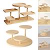Solid Wood Decorative Display Ornament Ins Style Multi-Layer Storage Rack