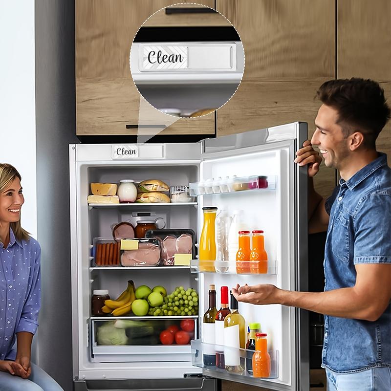 1PC Flipping Dishwasher Reminder Acrylic Memory Prompts Convenient Instructions Washing Machine Tips Clean or Dirty Kitchen