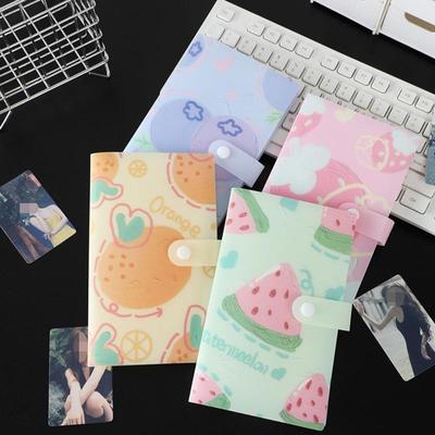 240 Slots Simple Storage Album for Small Sticker Sorted Nail Art Sticker Book Flower Cover Holder Organizer Accessories 3-Colors