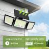 Upgraded 286LED Solar Motion Sensor Light Battery Indicator IP65 Waterproof Dusk To Dawn Outdoor Security Flood Wall Lamp Garden