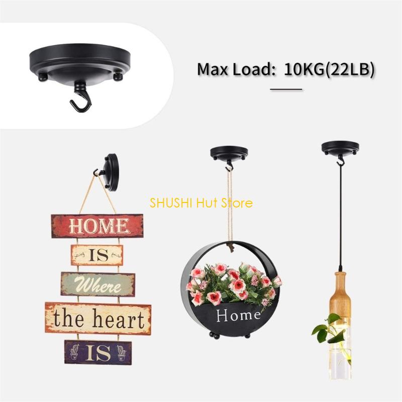 

Iron Industrial Lamp Hook Chandelier Decoration Hanger Lamp Parts Enduring D57B China Mainland