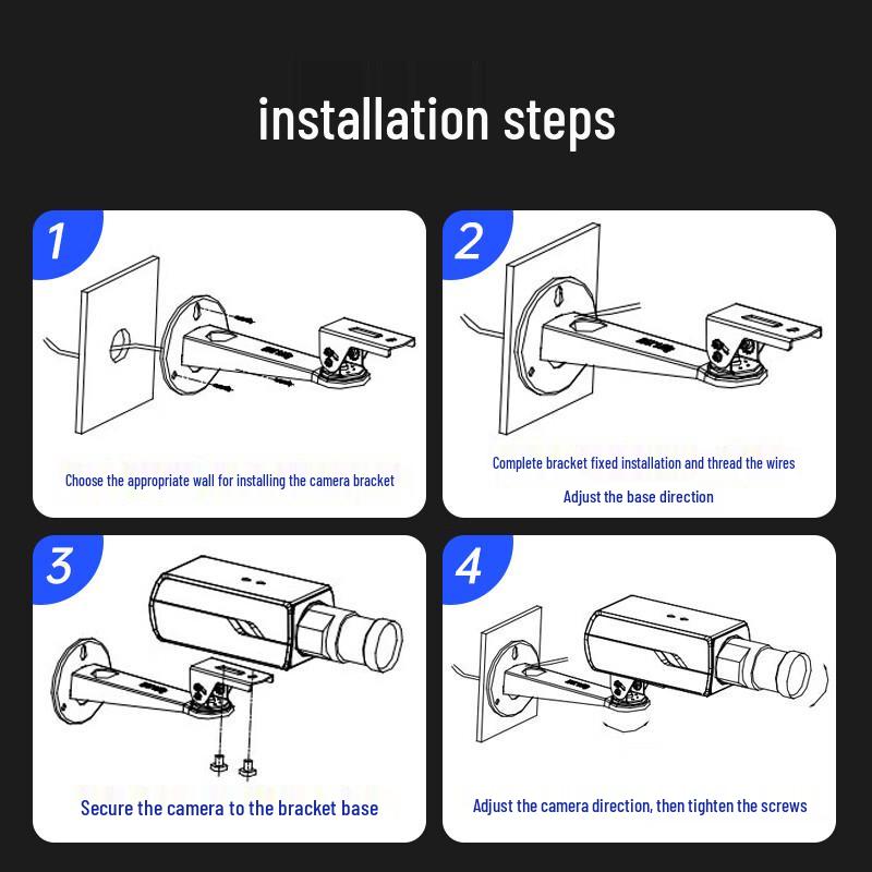 HIKVISION Universal Surveillance Camera Wall Mount CN Plug (adapter Included)