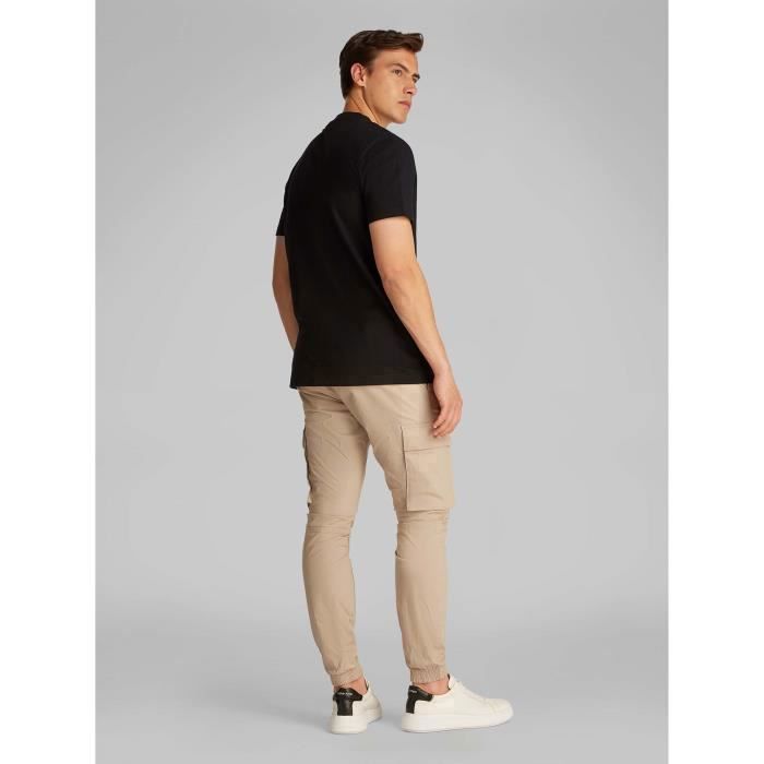 T-Shirt - CK Jeans - Regular - Heavy Cotton Jersey - Short Sleeves - White