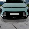 Pro Hyundai KONA 2025 2026 ABS Uhlíkové vlákno Přední nárazník Kryt lampy mlhového světla Lišta Mřížka mlhového světla Samolepka Příslušenství Exteriér