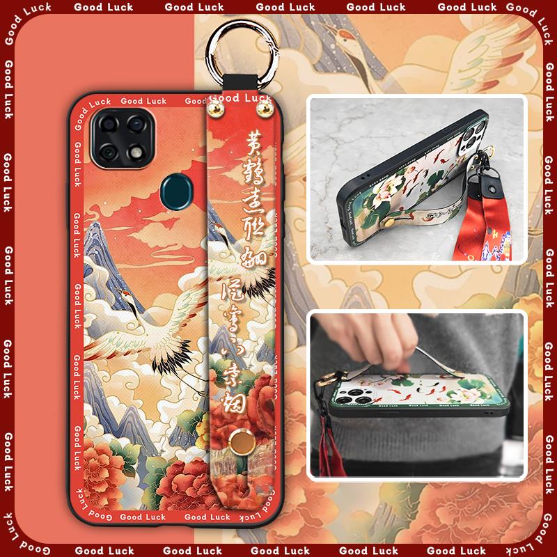 Stoßfest Schmutzabweisend Handyhülle Für ZTE Blade 20 Staubdicht Für Mama Silikon Handyhalter Ring Wasserdicht Langlebig