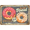 Metal Sign Home Decor Fast Food Vintage Tin Sign Plaque Metal Retro Plate Hot Dog Poster Wall Decor For Kitchen Cafe Diner Bar