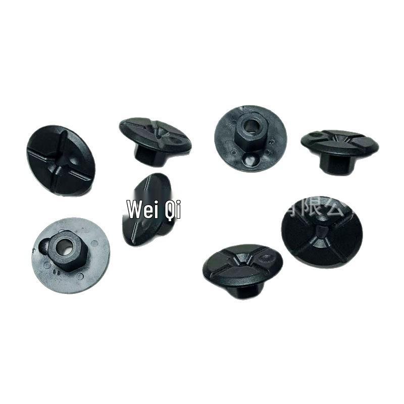 Mercedes-Benz Fender Clip & Snap Nut Set Clear Plastic