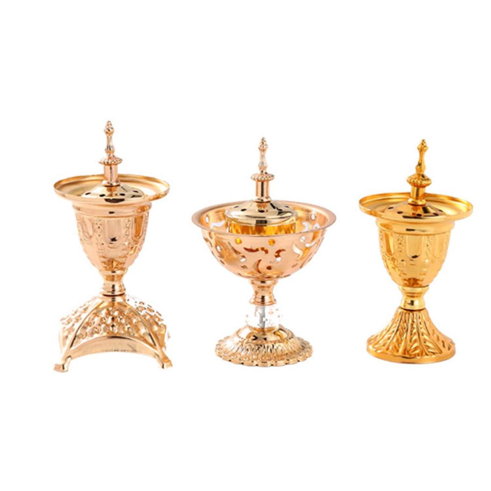 Fragrance Desktop Retro Iron Art Vintage Censer Rack Incesence Stick Holder Ornament Incense Holder