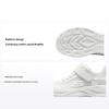 Comfortable Versatile Trendy Shock Absorbing Breathable Low Top Casual Shoes Kids Sneaker White 303552L-WHT