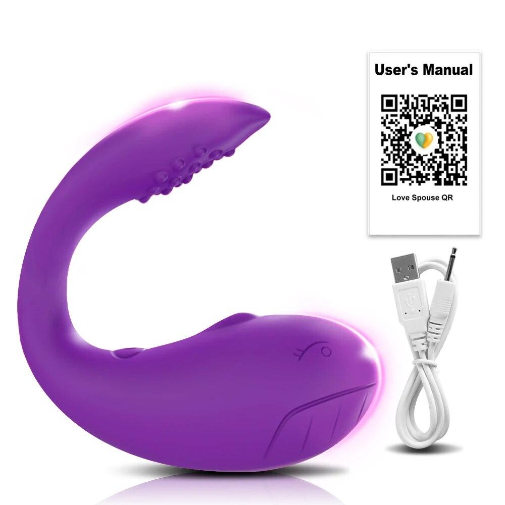 Wireless Bluetooth G Spot Dildo Vibrator for Women APP Remote Control Wear Vibrating Egg Clit Female Panties Sex Toys for Adults