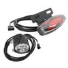 Bike Headlight Taillight Set High Brightness LED Front and Back Lamp Connection Cable Kit for 24V