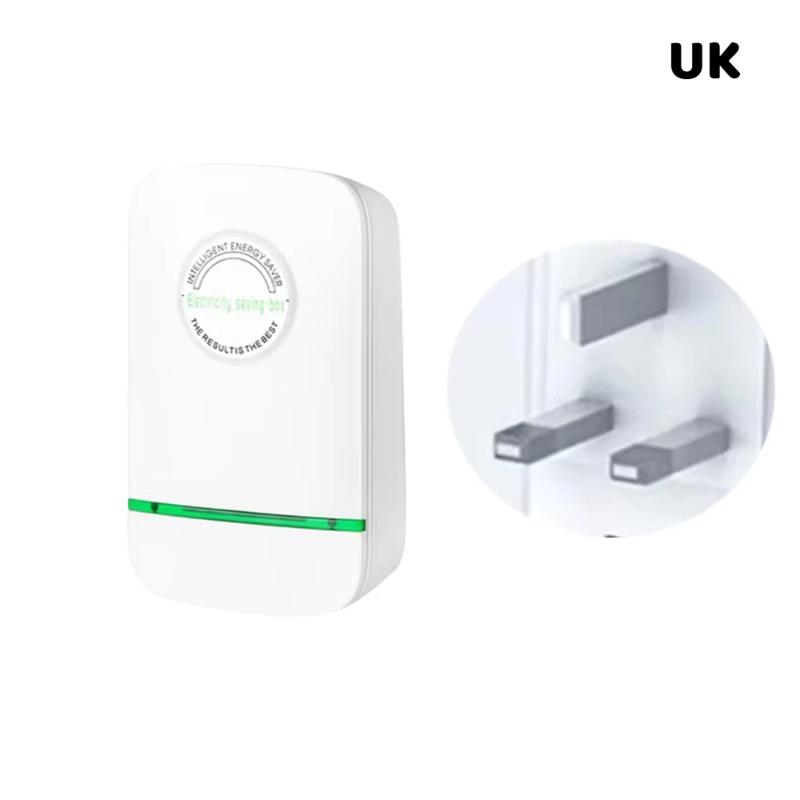Intelligent Electricity Saving Box Wide Voltage Compatible ABS Flame Retardant Energy Saver for Home Office Use
