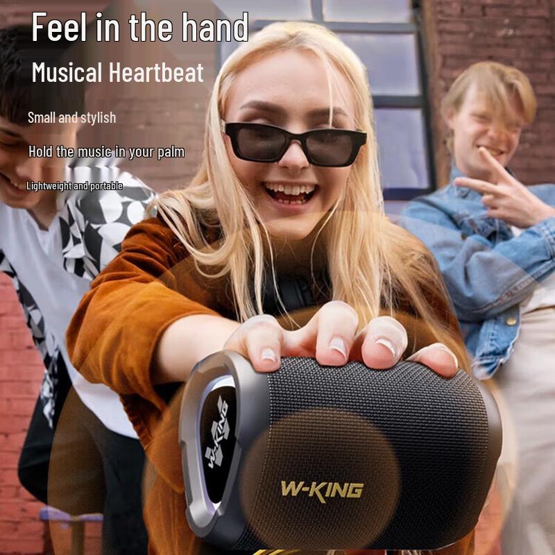 W-King D110 Portable RGB Bluetooth Speaker