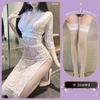 Sex Underwear Large Size Sexy Lace Pajamas Passion Perspective Hot Split Uniform Seduction Set