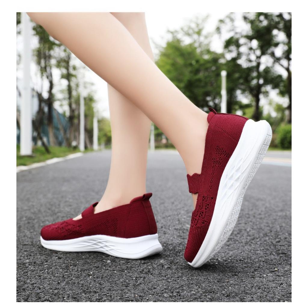 Dam Sommarnya Flätade Ihåliga Nät Skor, Tygskor, Mode Skor