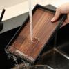 Stainless Steel Knife Holder Multi Function Kitchen Organizer for Knives and Cutting Boards Countertop Storage Rack with Utensil Storage Space