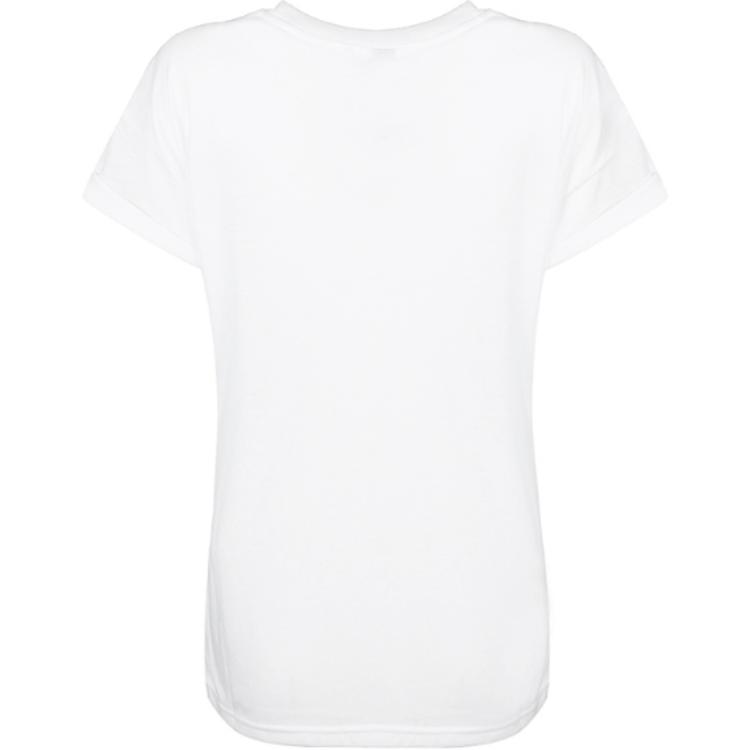 adidas ISC Round Neck Fashion Breathable Short Sleeve T-Shirt Women Tops White DX0459