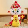 Plush Chinese Zodiac Snake Doll Cute Lucky Snake Doll Plushies  Spring Festival
