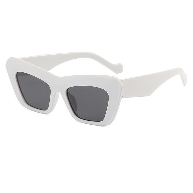 

JYL TS Polygon Cat Eye Sunglasses UV Protection For Men Women 5330 A-2174