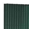 Panneau de clôture - VIDAXL - 90 x 300 cm - PVC Vert - Résistant aux intempéries - Flexible