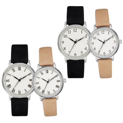 [GEIGER] GEIGER Vintage Crack Leather Watch GE1275 / GE1275WTBK_M-A