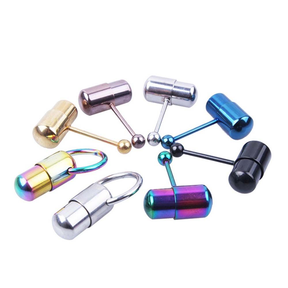 Stainless Steel Vibrating Barbell Body Jewelry Piercing Jewelry Tongue Ring Vibrating Tongue Nail