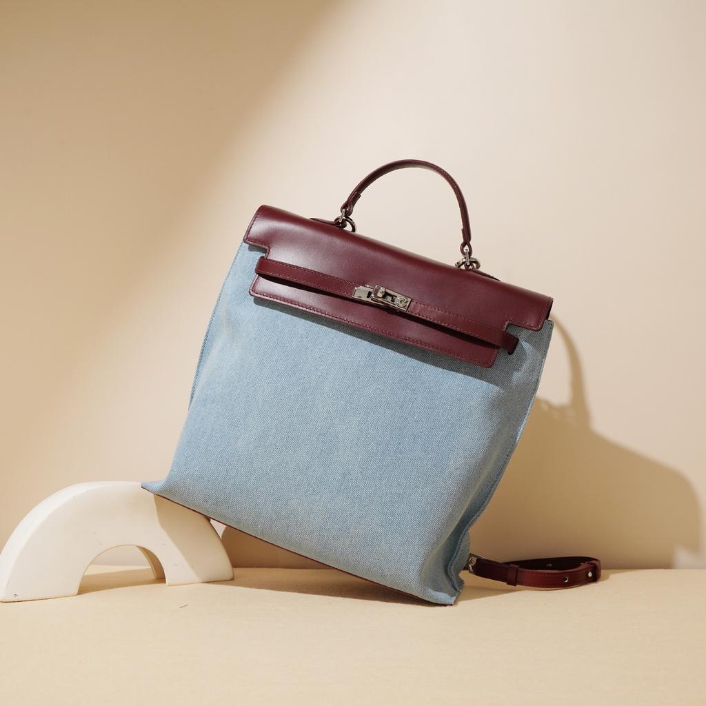 New High-end Large-capacity Cowhide Shoulder Bag Crossbody Handbag Bag