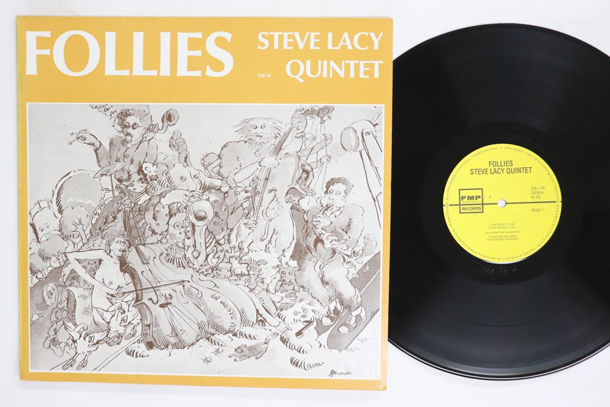 Виниловая пластинка STEVE LACY Follies SAJ18 FMP 1978 Германия Джаз Б/у