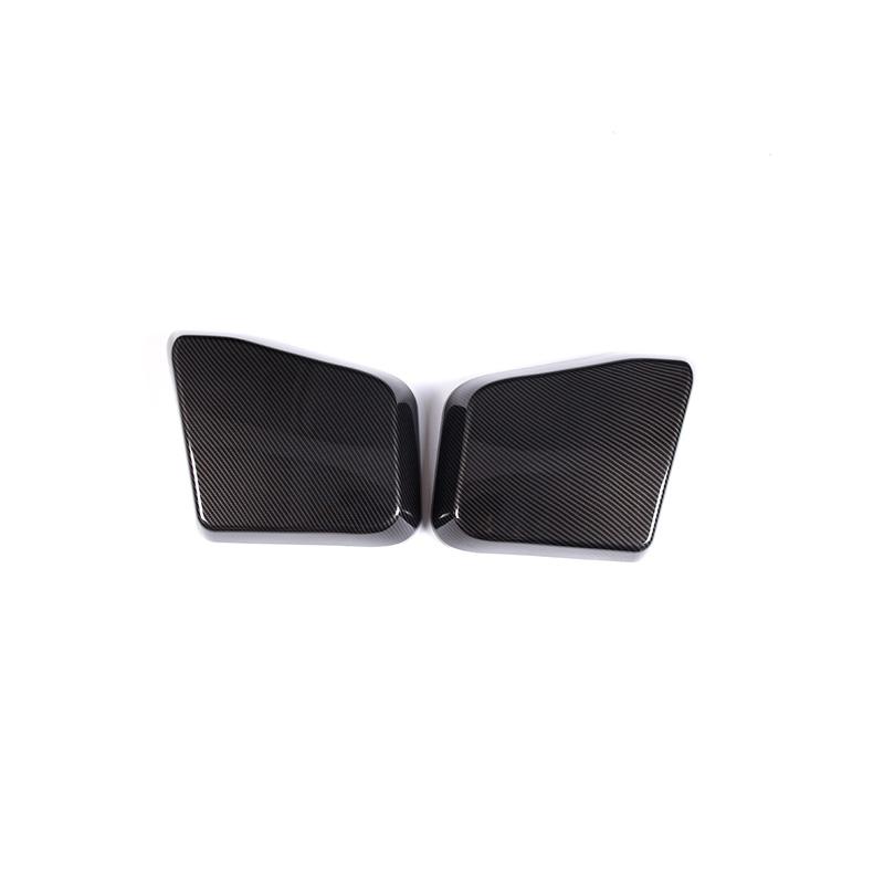 

For Hummer H2 2003-2007 ABS Carbon Fiber/Silver Car Front Engine Hood Side Decorative Cover Stickers Car Accessories