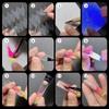 Nail Form Mould French Line Stickers for Nail Extensions Reusable Manicure Tools French Nail Tips Drawing Guide Stickers